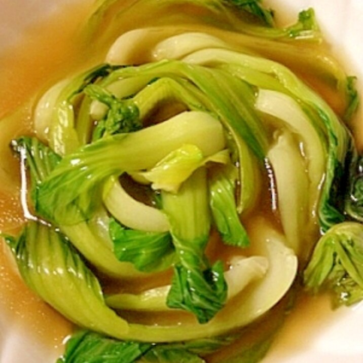 簡単 チンゲン菜のトロトロあんかけ煮 レシピ 作り方 By Auau1980 楽天レシピ